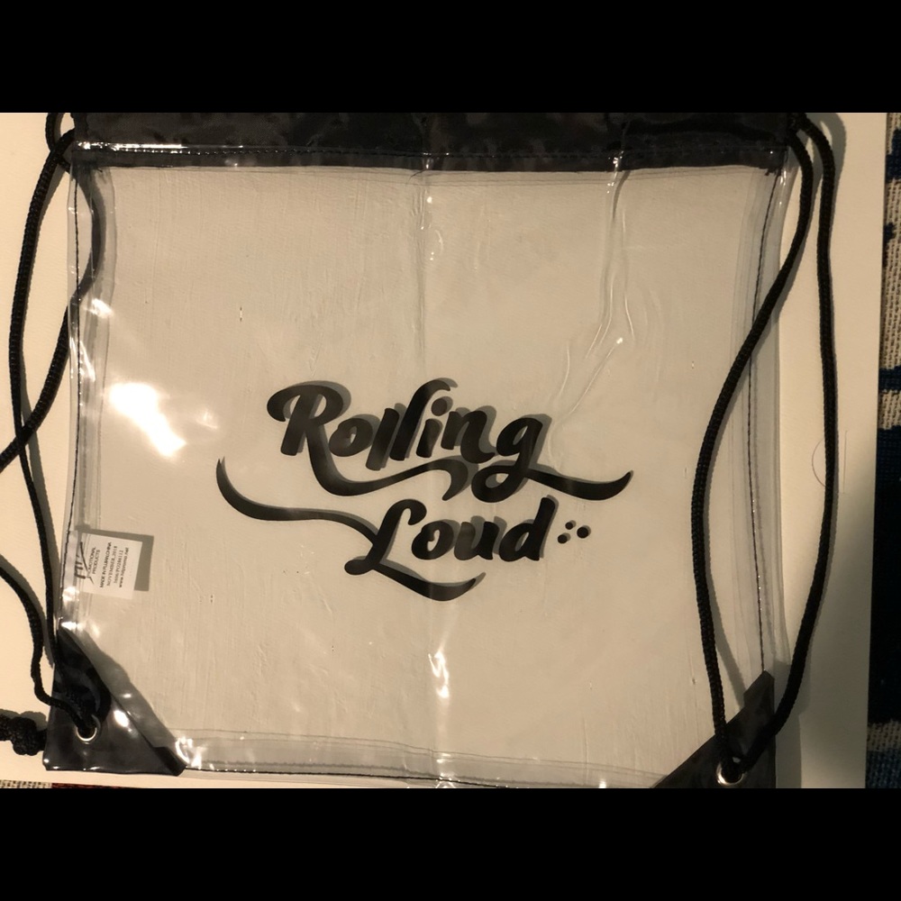 rolling loud clear event bag